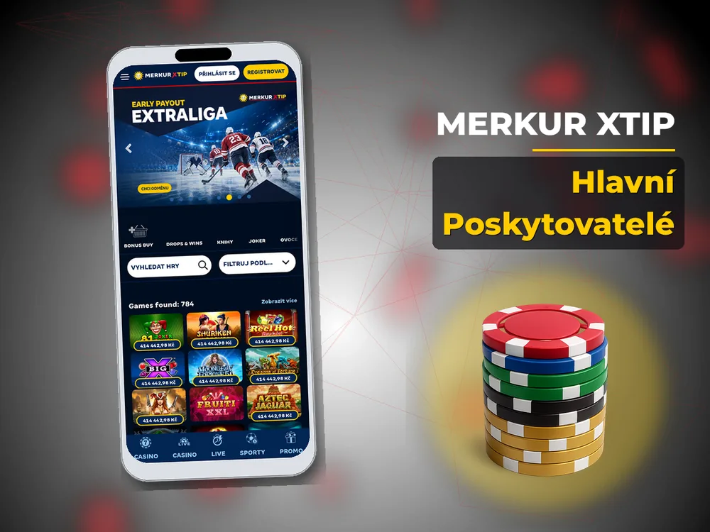 Merkur Xtip - Hlavní Poskytovatelé