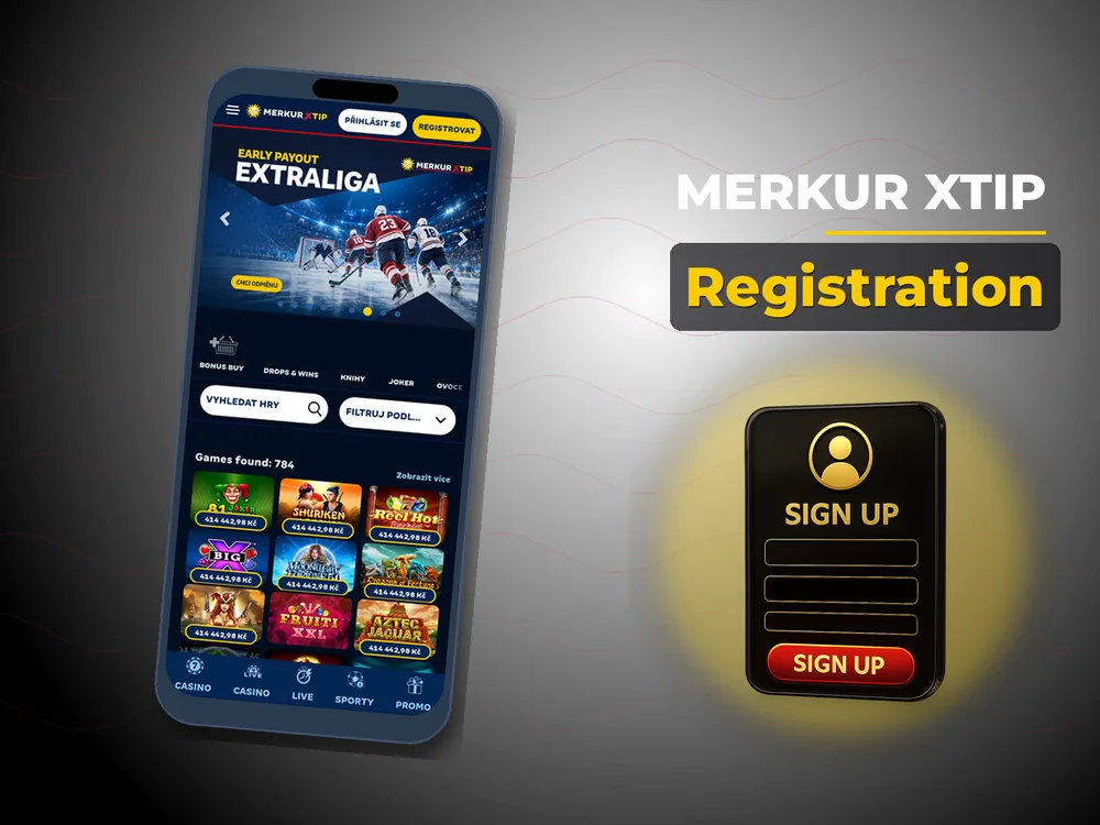 Merkur Xtip - Registration