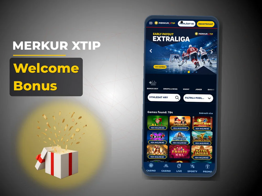 Merkur Xtip - Welcome Bonus